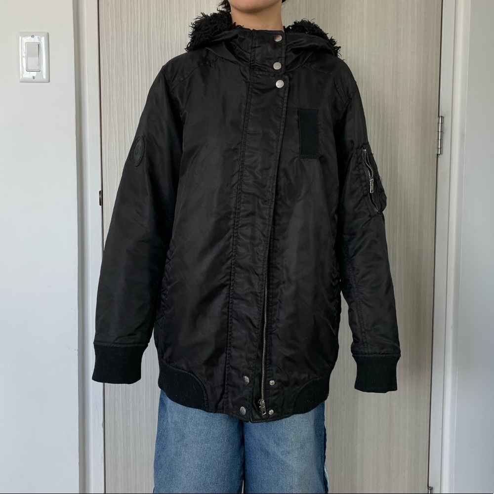 ZARA Winter Bomber Down Coat / Jacket